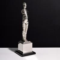 Ernest Trova Standing Wrapman Sculpture - Sold for $6,400 on 03-04-2023 (Lot 35).jpg